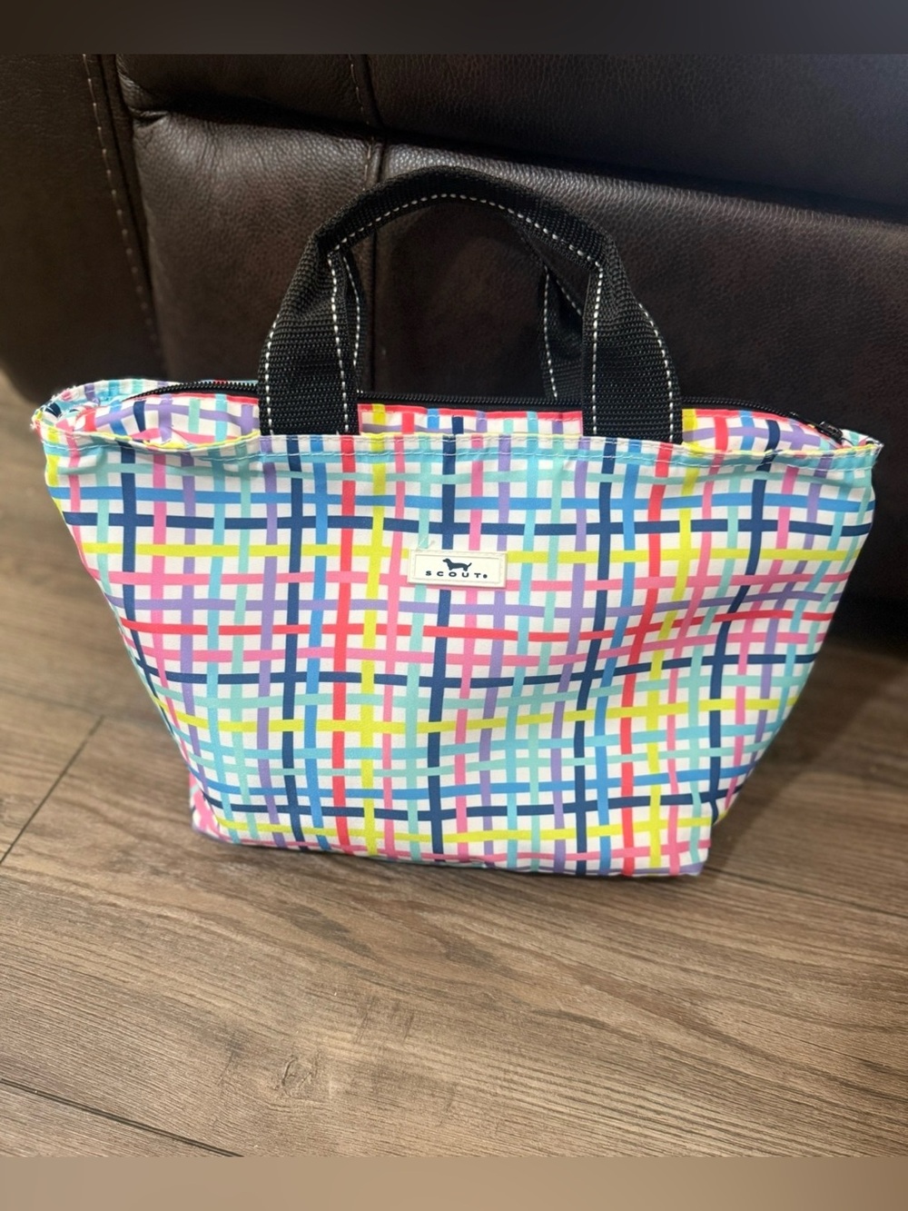 Scout Nooner Lunch Cooler Bag Off The Grid Multicolor Insulated Tote